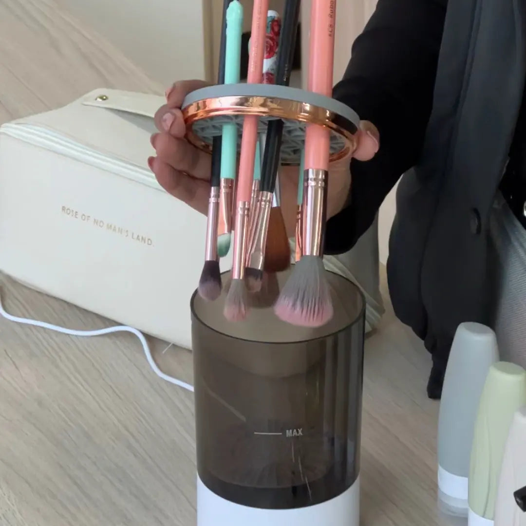 Limpiador de Brochas Automático | Limpieza Profunda en Minutos