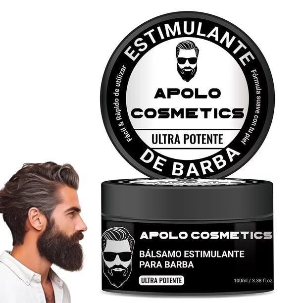 Apolo Ultra Potente™ | Bálsamo para una Barba con Apariencia Más Densa y Definida