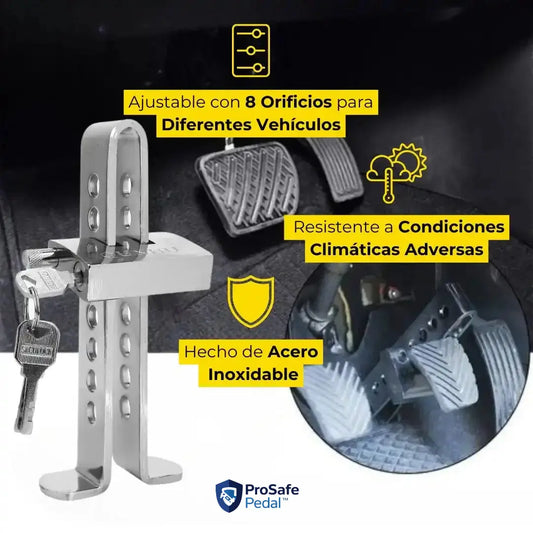 “Protege tu carro HOY 🔐 | Bloqueador de Pedal Antirrobo”