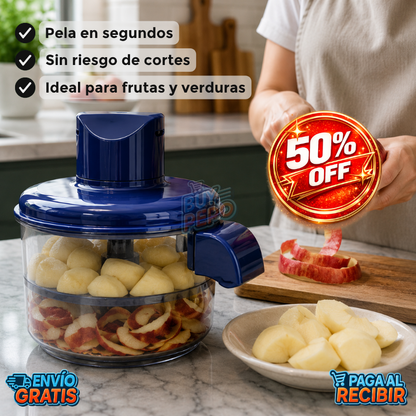 🍎 PeelPro™ — Pelador Eléctrico Automático "Pela frutas y verduras en segundos y sin esfuerzo"