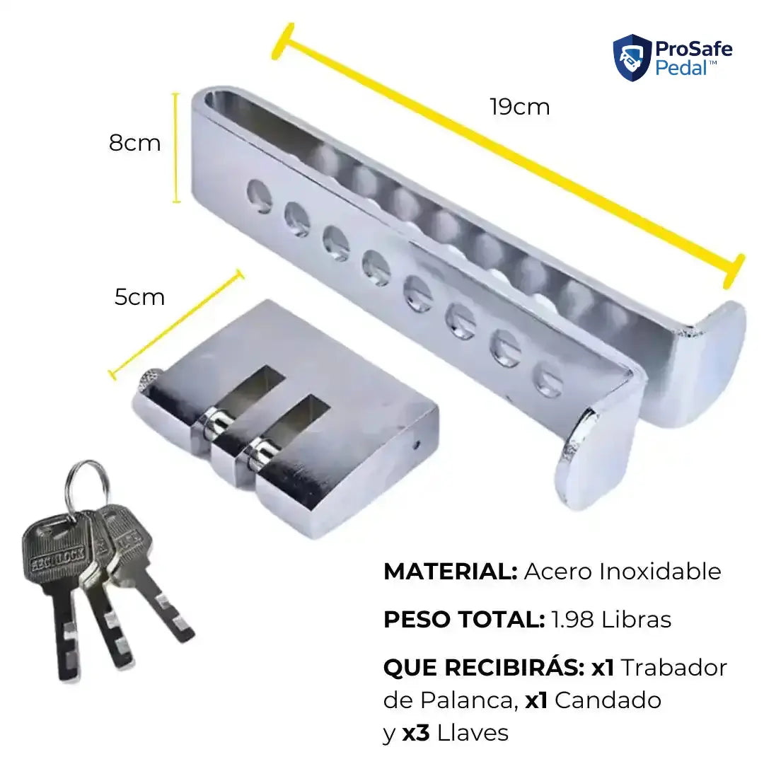 “Protege tu carro HOY 🔐 | Bloqueador de Pedal Antirrobo”