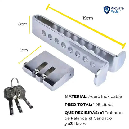“Protege tu carro HOY 🔐 | Bloqueador de Pedal Antirrobo”