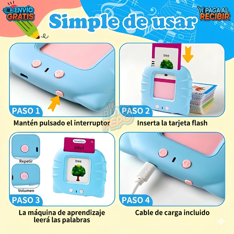 SpeakKids™ 🧠 - Juego lector educativo 📚