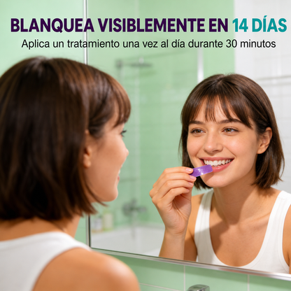 PurpleSmile™ Strips – Tiras Blanqueadoras con Tecnología PAP