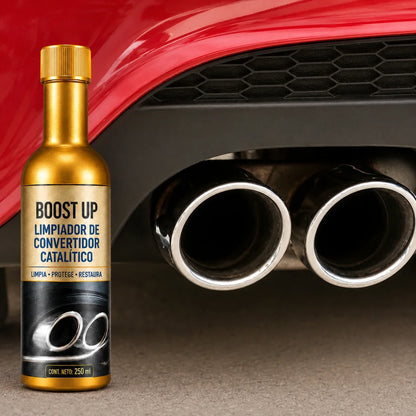 🚗 BOOST UP™ – Limpiador de Catalizador – Ayuda a Limpiar Depósitos y Recuperar el Rendimiento de tu Motor