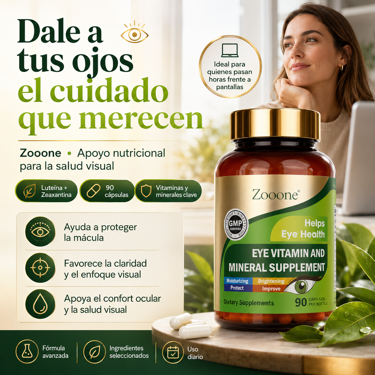 Zooone™ Cuidado Integral para tus Ojos