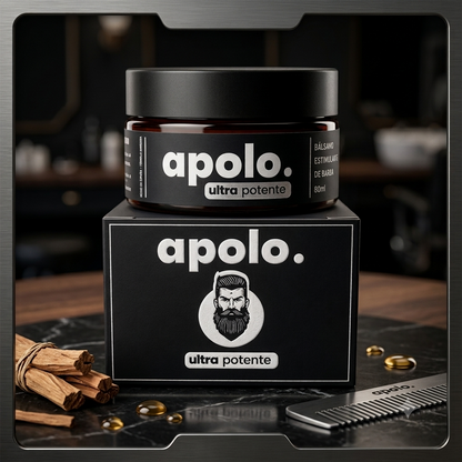 Apolo Ultra Potente™ | Bálsamo para una Barba con Apariencia Más Densa y Definida