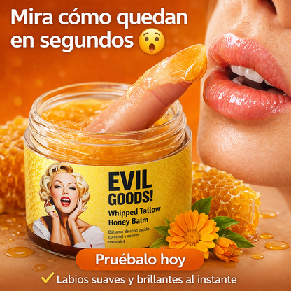 Evil Goods Bálsamo de Sebo de Res y Miel de Manuka 🍯 | Piel Suave y Radiante en Segundoss