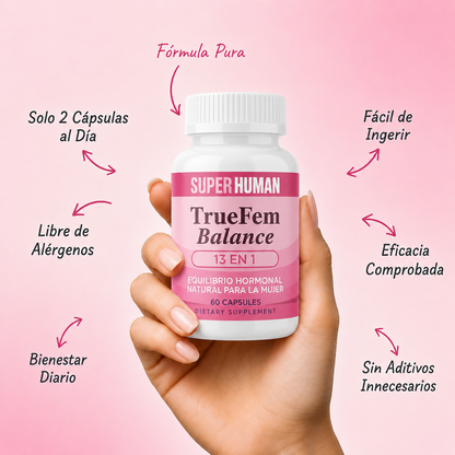 True Fem™ 13 en 1 - Bienestar Femenino | Energía y Equilibrio Hormonal