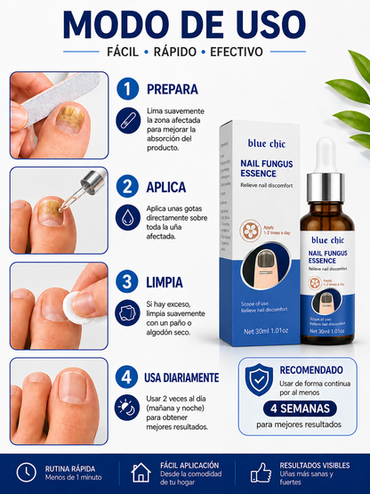 Nail Fungus Essence | Tratamiento para mejorar uñas con hongos + EBOOK GRATIS "Elimina los Hongos y Evita que Regresen"