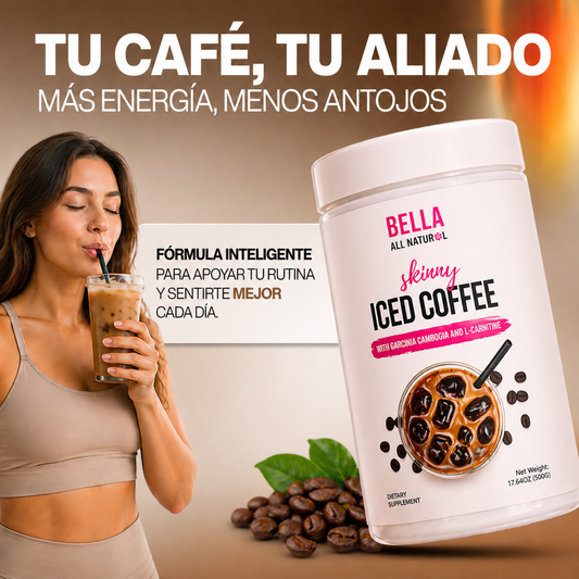 Skinny Iced Coffee ☕ | Apoya tu metabolismo y reduce antojos