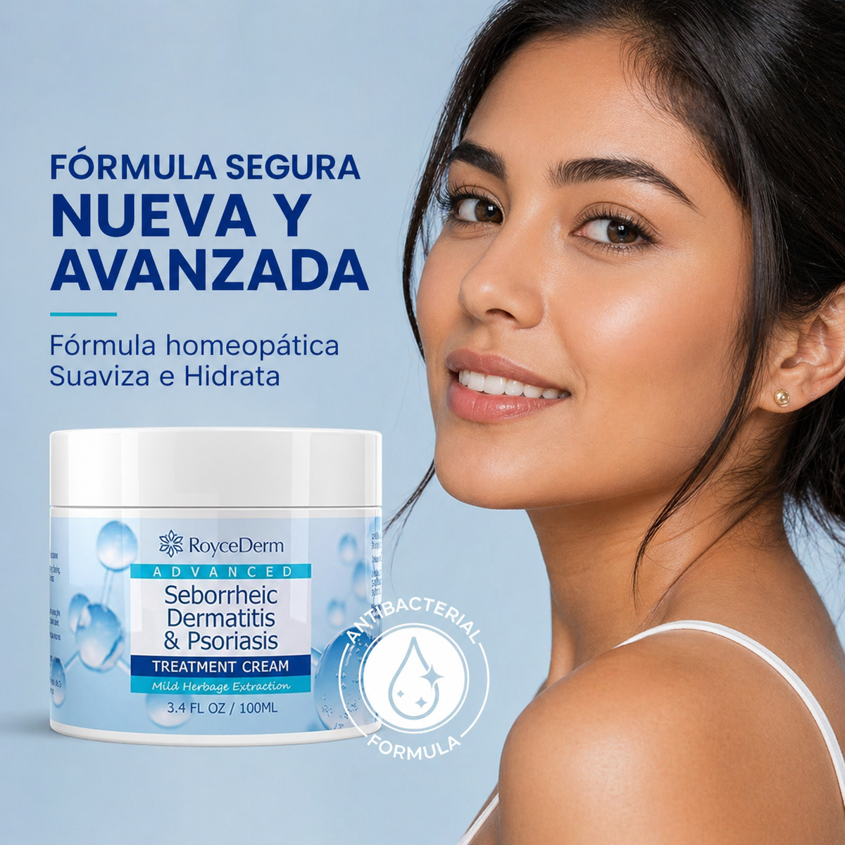 RoyceDerm Advanced – Controla la descamación y calma la irritación de tu piel