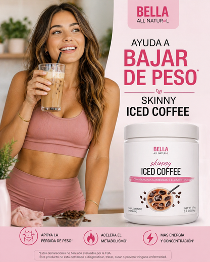 Skinny Iced Coffee ☕ | Apoya tu metabolismo y reduce antojos