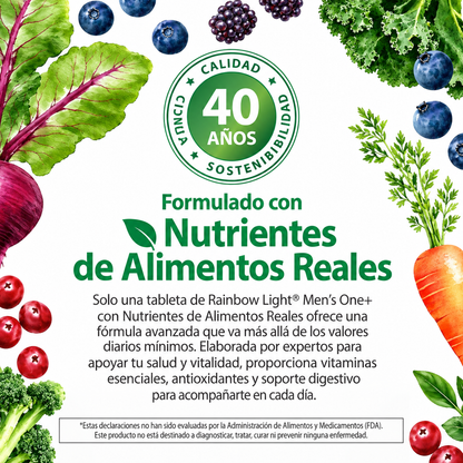 💪 MEN’S ONE+™ | Nutrición Masculina Completa en 1 Tableta al Día ⚡🌈