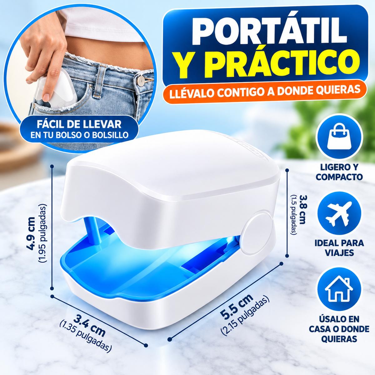 NailLight Pro™ – Láser Antihongo Para Uñas