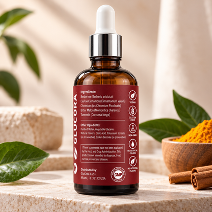 GLUCORA™ – Apoyo Natural para el Equilibrio del Azúcar en Sangre