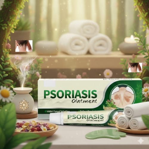 Psoriasis Ointment™ – Alivio Intensivo para Piel Seca, Escamosa e Irritada