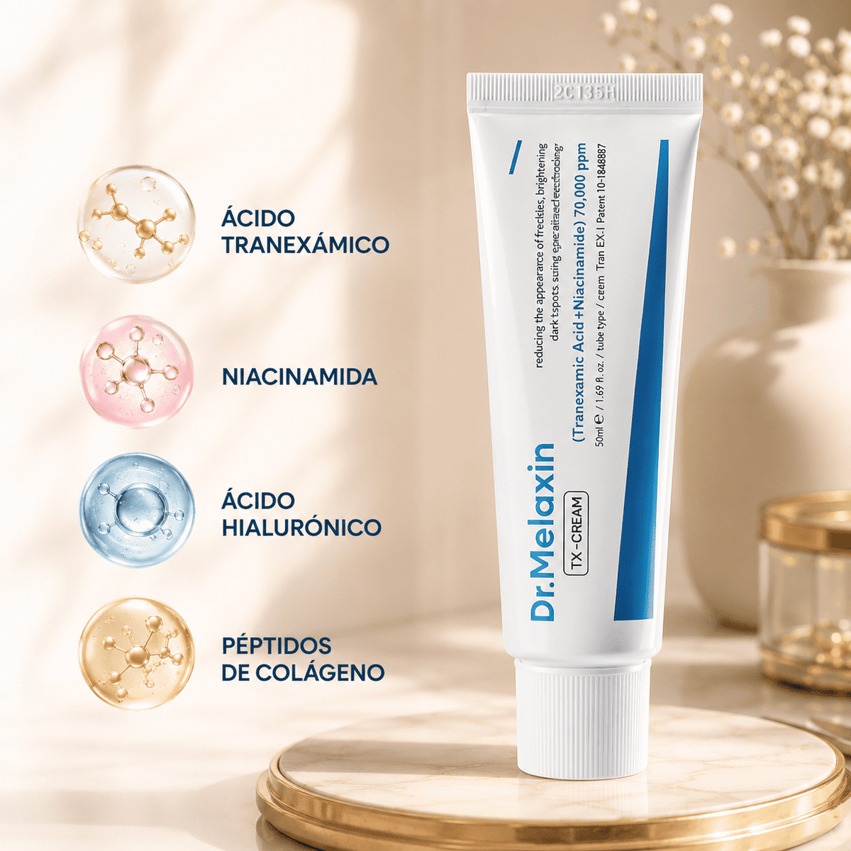 Dr. Melaxin TX-Cream™ | Ayuda a Reducir Manchas y Recuperar un Tono Uniforme ✨