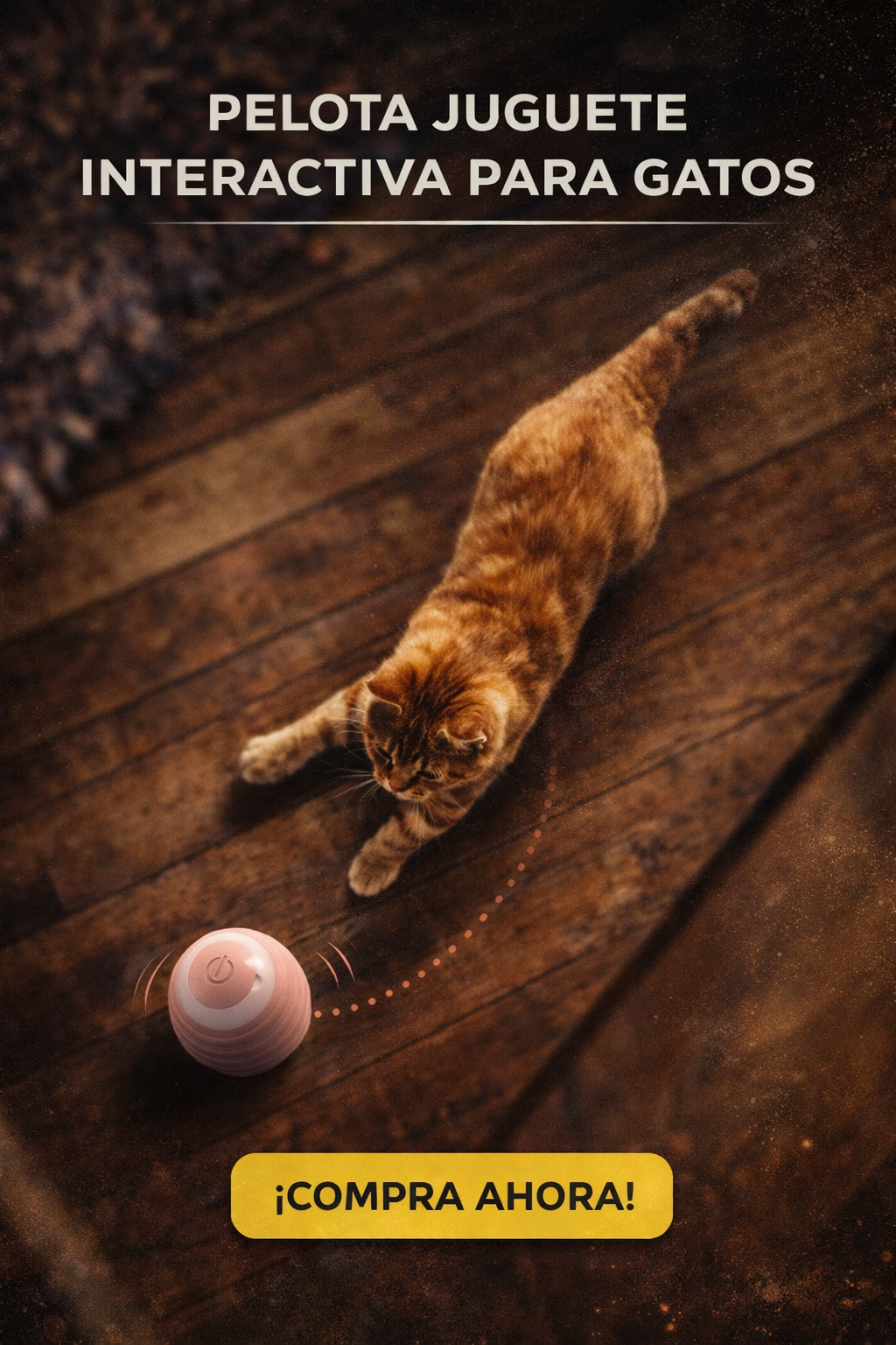 Pelota Inteligente Anti-Estrés para Mascotas 🐶🐱