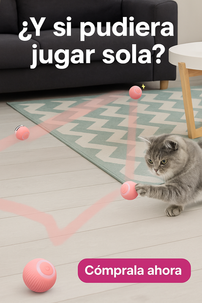 Pelota Inteligente Anti-Estrés para Mascotas 🐶🐱