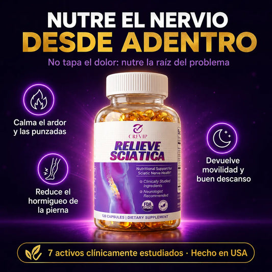RELIEVE SCIATICA™ | Fórmula Avanzada para el Bienestar de Nervios y Músculos